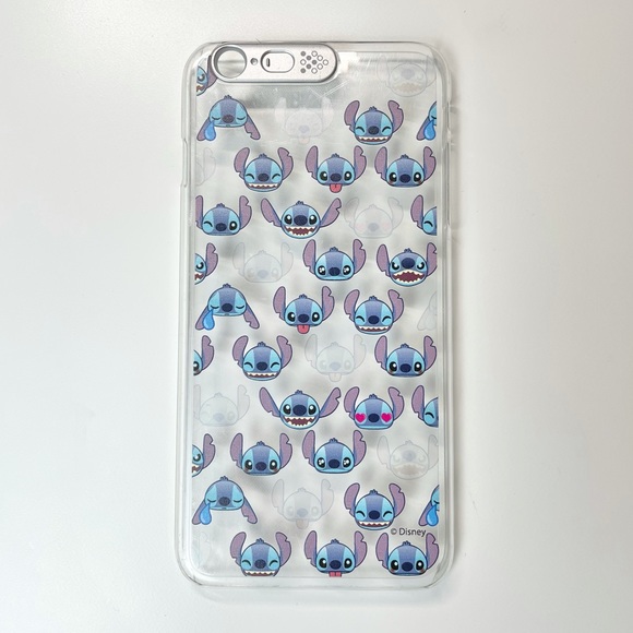 Clear Stitch iPhone 6/6S Plus Plastic Phone Case